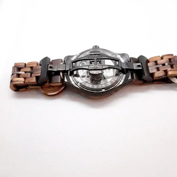 New With Tags Authentic Jord Men's Meridian Series Watch Self-Winding Automatic - Picture 6 of 16